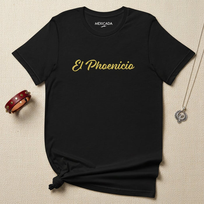 El Phoenicio Men & Women's T-Shirt | The Phoenix, Rebirth, Fire, Strength, Legend, Eternal Flame | E5
