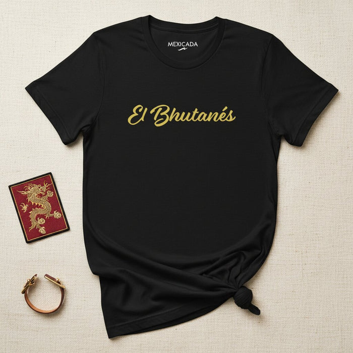 El Bhutanés Men & Women's T-Shirt | The Bhutanese, Heritage, Himalayas, Peace, Identity, Spirit | E5