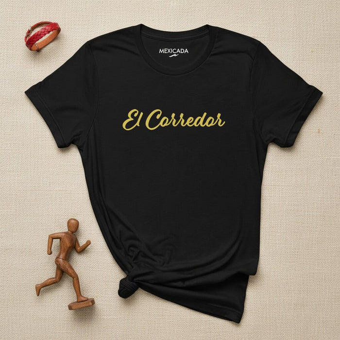 La T-shirt da uomo e donna El Corredor | Il Corridore, Velocità, Resistenza, Concentrazione, Determinazione | E5