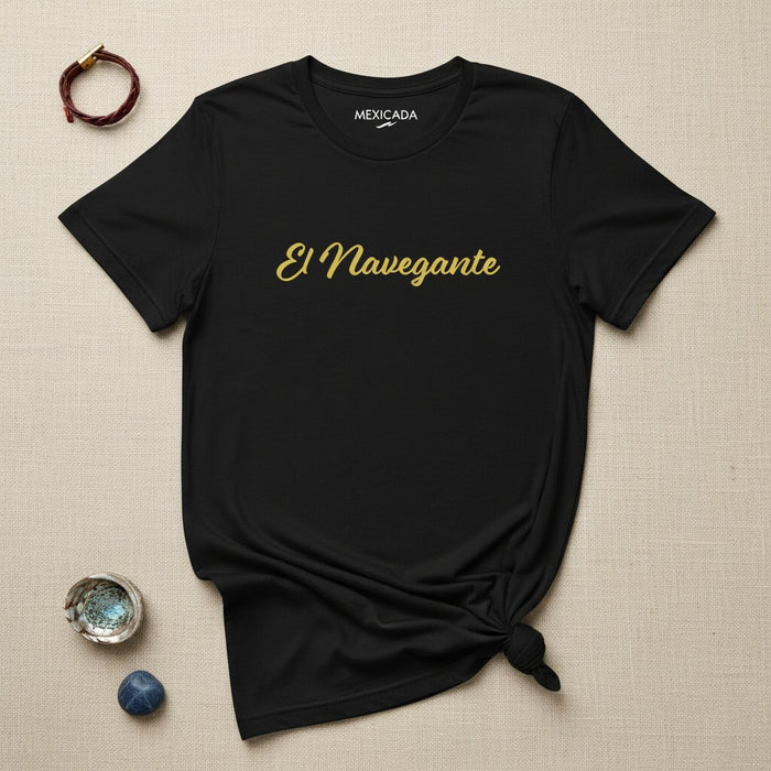 El Navegante Men & Women's T-Shirt | The Navigator, Exploration, Stars, Ocean, Destiny, Compass | E5
