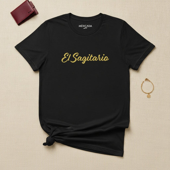 El Sagitario Men & Women's T-Shirt | Sagittarius, Archer, Zodiac, Fire Sign, Independence, Vision | E5