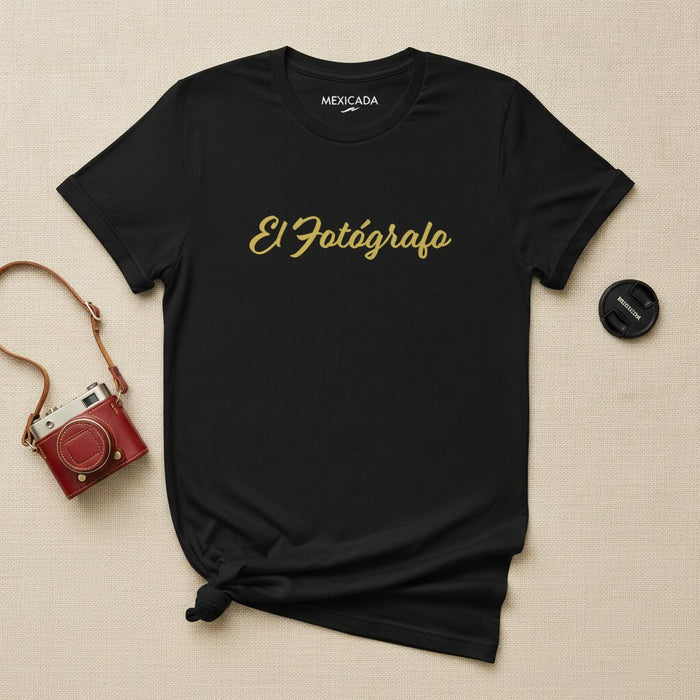 El Fotógrafo Men & Women's T-Shirt | The Photographer, Camera, Art, Vision, Storyteller, Creativity | E5