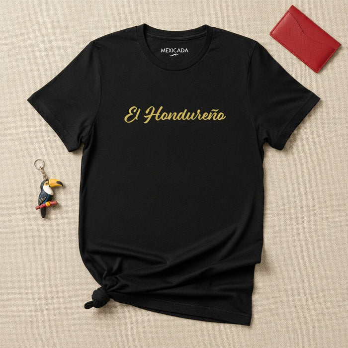El Hondureño Men & Women's T-Shirt | The Honduran, Roots, Pride, Heritage, Identity, Flag | E5