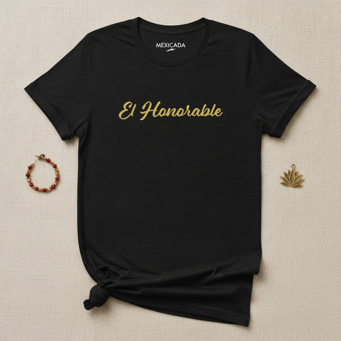 T-shirt El Honorable pour hommes et femmes | L'Honorable, Respect, Valeur, Loyauté, Esprit Noble | E5