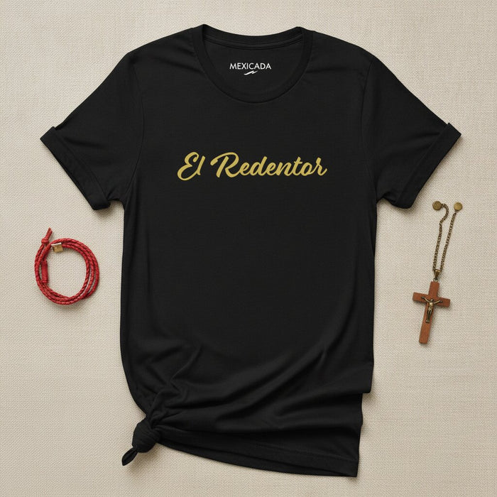 El Redentor Men & Women's T-Shirt | The Redeemer, Faith, Hope, Salvation, Light, Spiritual Strength | E5