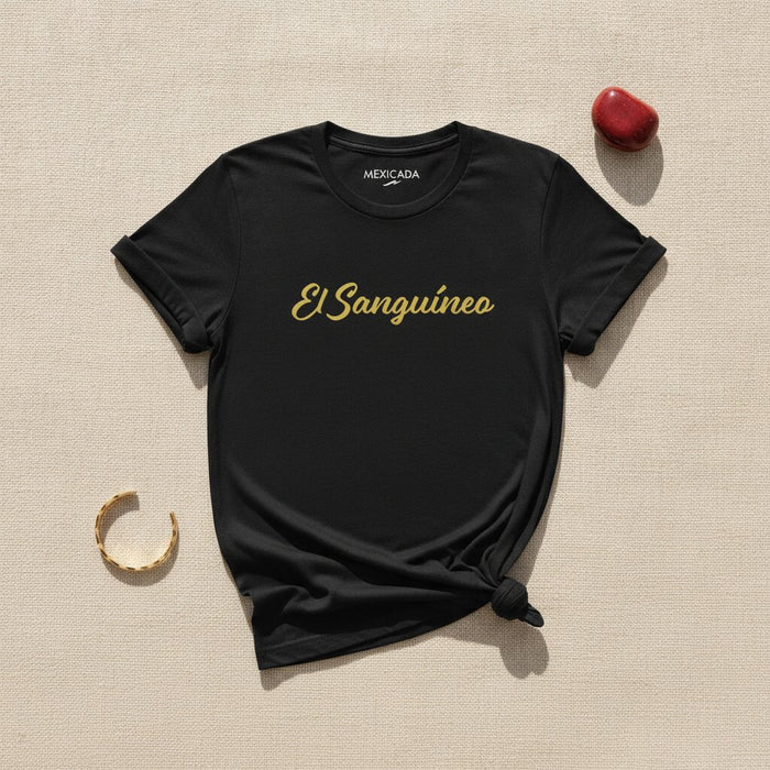 T-shirt El Sanguíneo pour Hommes et Femmes | Le Sanguin, Feu, Passion, Énergie, Esprit Audacieux | E5