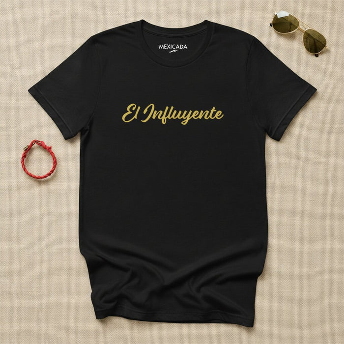 Einflussreiches Herren- & Damen-T-Shirt | Influencer, Macht, Stimme, Anführer, Wirkung, Vision | E5