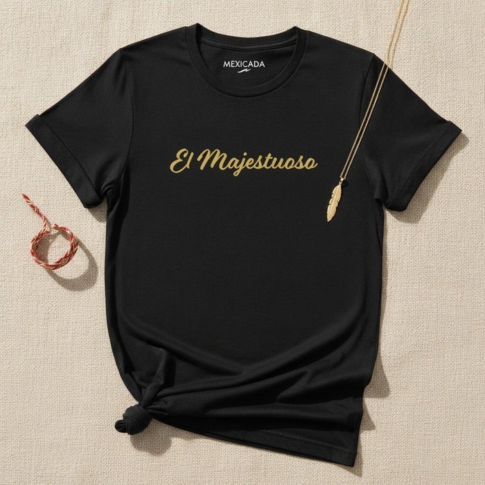 Majestätisches T-Shirt:Das Majestätische T-Shirt für Herren & Damen | Der Majestätische, Kraft, Eleganz, Stärke, Präsenz | E5 Kraft, Eleganz, Stärke, Präsenz E5