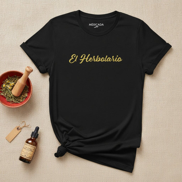 La T-Shirt da Uomo e Donna El Herbolario | L'Erborista, Natura, Guarigione, Radici, Potere Vegetale | E5