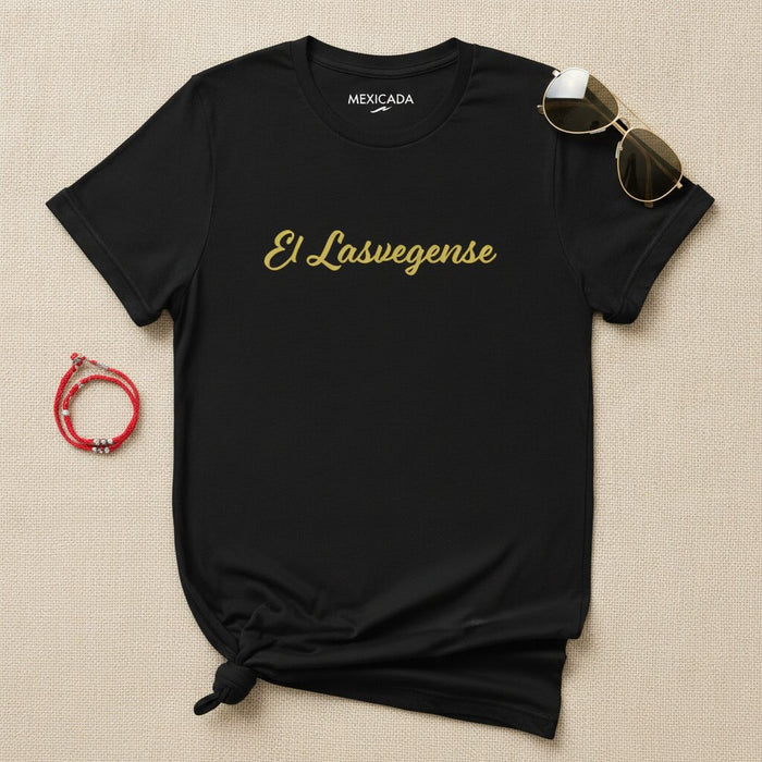 La T-Shirt di El Lasvegense | Lo Spirito di Las Vegas, Orgoglio del Deserto, Resilienza, Identità della Città delle Luci | E5