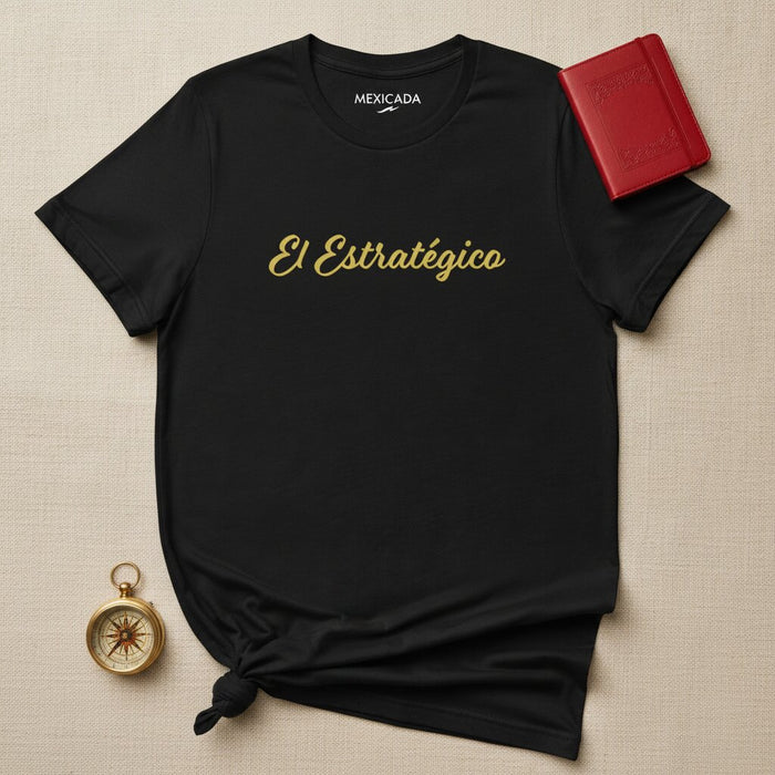 La T-Shirt Strategica | Strategia, Pianificazione, Visione, Saggezza, Leadership, Mentalità Focalizzata | E5