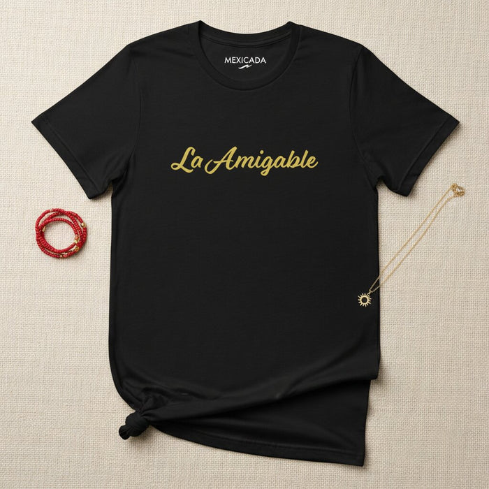 La T-shirt Amigable da uomo e donna | Amichevolezza, Gentilezza, Compassione, Vibrazioni Positive | L5