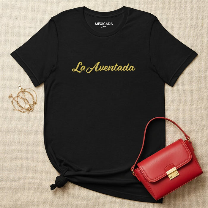 La maglietta da uomo e da donna Aventada | Audacia, forza, avventura, coraggio, responsabilizzazione | L5