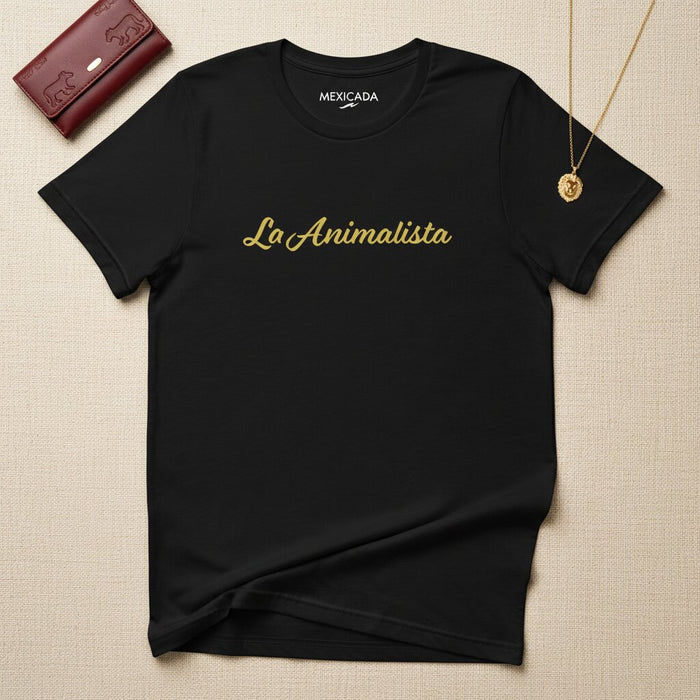 La Animalista Men & Women's T-Shirt | The Activist, Fierce Voice, Animal Rights, Bold Spirit, Justice | L5