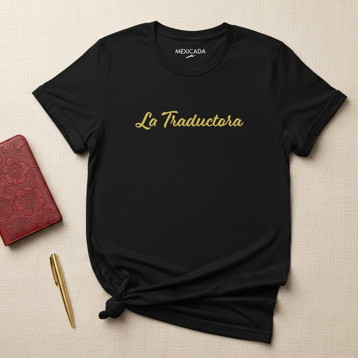 La T-Shirt da Uomo e Donna La Traduttrice | Il Traduttore, Lingua, Voce, Potere, Ponte Culturale | L5