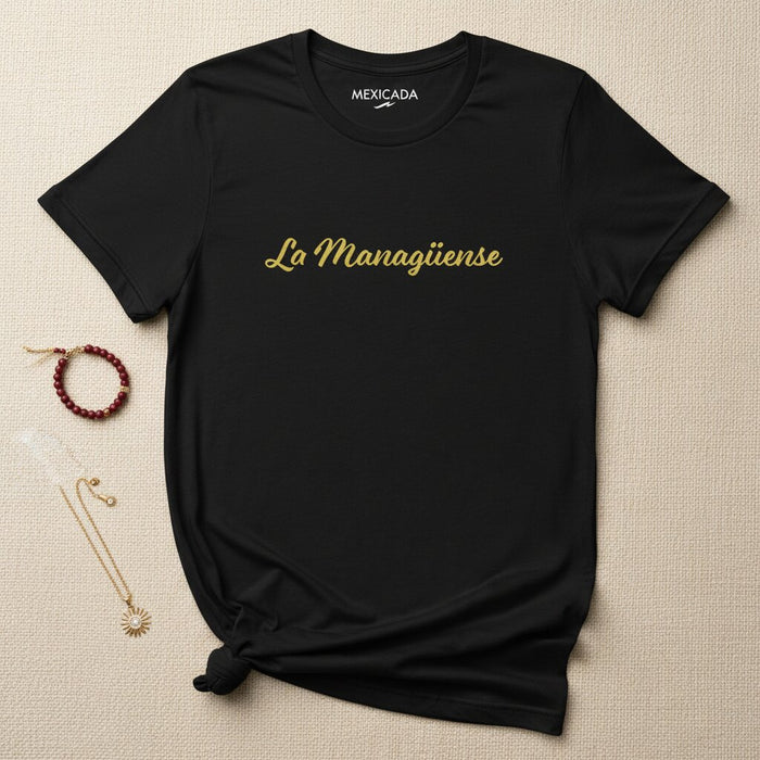 La Managüense Men & Women's T-Shirt | Nicaraguan Pride, Managua Roots, Identity, Heritage, Culture | L5