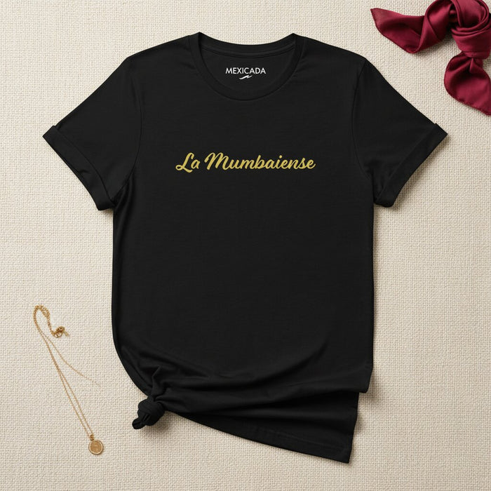La T-Shirt da Uomo e Donna Mumbaiense | Radici di Mumbai, Orgoglio Cittadino, Spirito Audace, Energia Urbana | L5