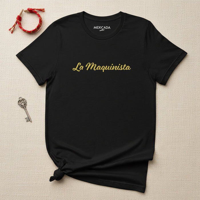 Maglietta da uomo e donna La Maquinista | La Macchina, Potenza, Slancio, Determinazione, Spirito Indomito | L5