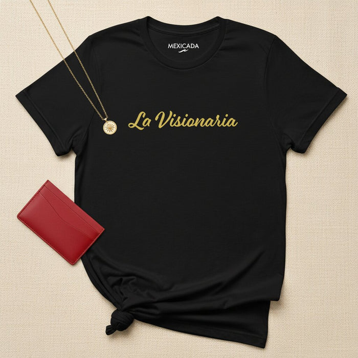 La T-Shirt da Uomo e Donna Visionaria | Visionario, Intuizione, Potere, Saggezza, Futuro | L5