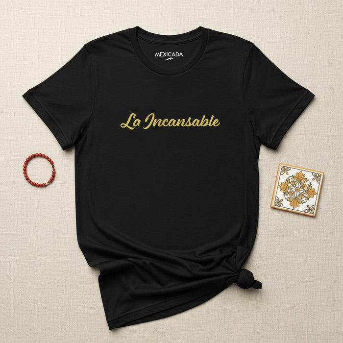 La T-Shirt da Uomo e Donna Incansabile | Il Resistente, Resilienza, Sforzo, Spirito Inarrestabile | L5