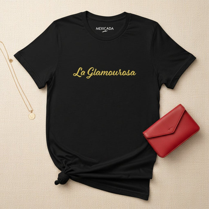 La T-shirt da Uomo e Donna Glamourosa | Fiducia, Eleganza, Potenza, Splendore, Orgoglio "The Glamorous" | L5