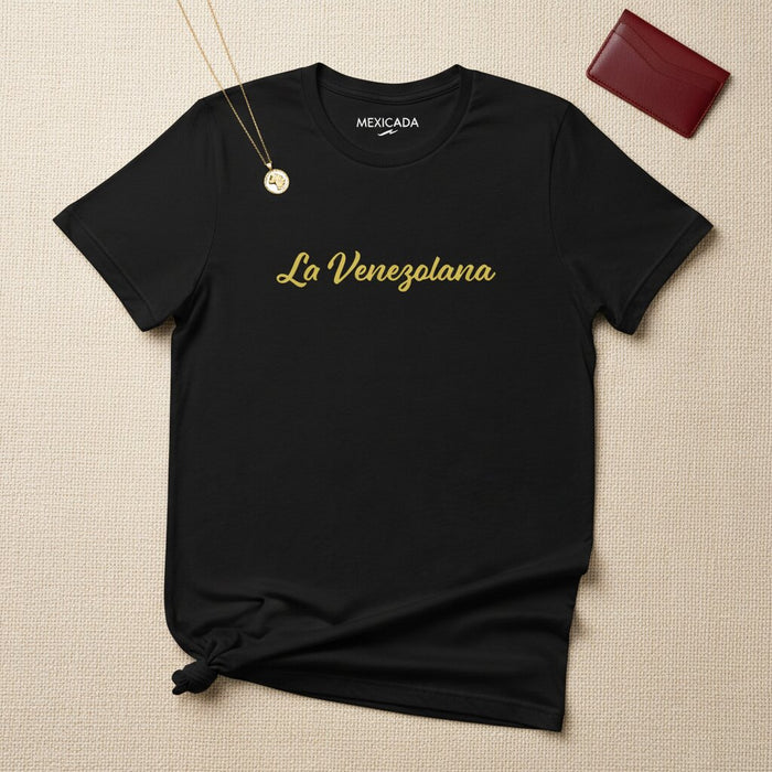 La Venezolana Men & Women's T-Shirt | Venezuelan Woman, Strength, Pride, Heritage, Resilience | L5