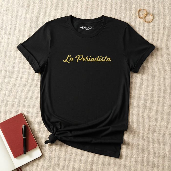 La T-shirt da uomo e donna La Giornalista | Il Giornalista, Voce, Verità, Libertà, Coraggio | L5