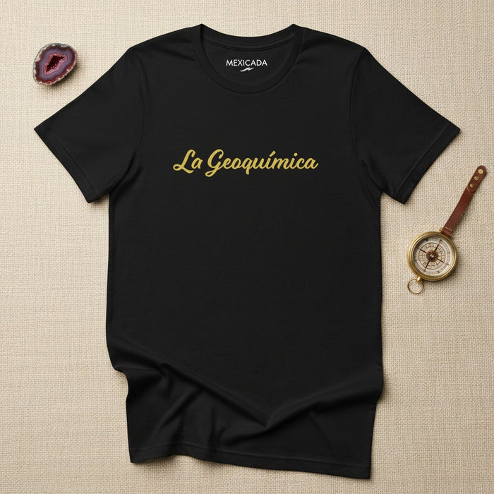 Maglietta Geochimica | Geochimica, Scienza, Terra, Chimica, Rocce, Esplorazione, Scoperta | L5