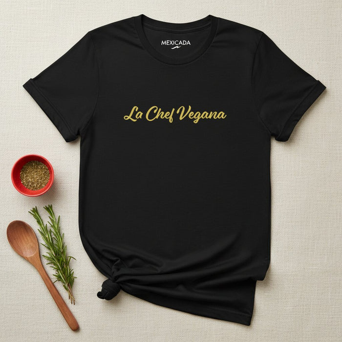 La maglietta della chef vegana | Chef vegana, cucina a base vegetale, cibo sano, compassione, stile di vita | L5
