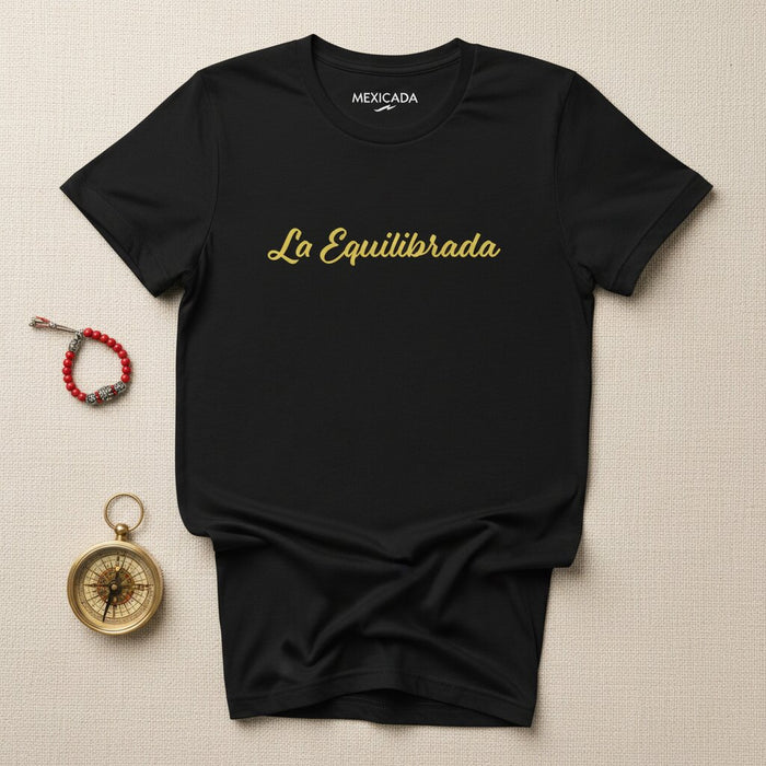 La T-shirt da uomo e donna equilibrata | Equilibrio, Armonia, Forza, Pace Interiore, Stabilità | L5