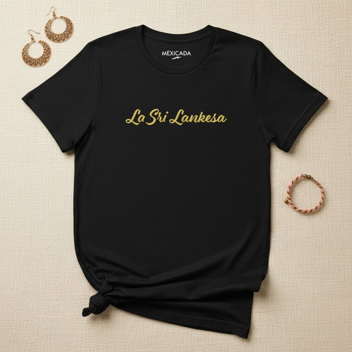 La Sri Lankesa T-Shirt | Sri Lankan Pride, Heritage, Island Spirit, Cultural Identity | L5