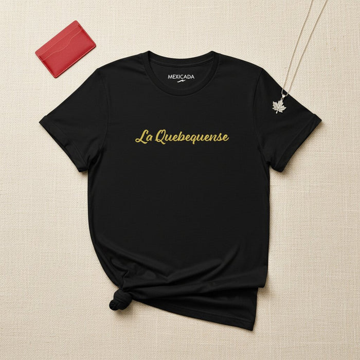 La Quebequense T-Shirt | Quebec Pride, Canadian Heritage, Strength, Unity, Identity | L5