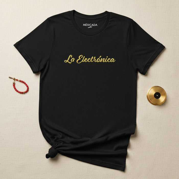 La T-Shirt Elettronica | Musica Elettronica, Energia, Ritmo, Battiti, Vita Notturna, Cultura del Ballo | L5