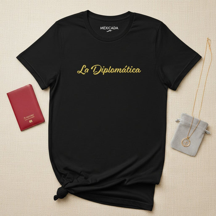 La T-shirt da uomo e donna La Diplomática | Il Diplomatico, Potere, Influenza, Eleganza, Leadership | L5