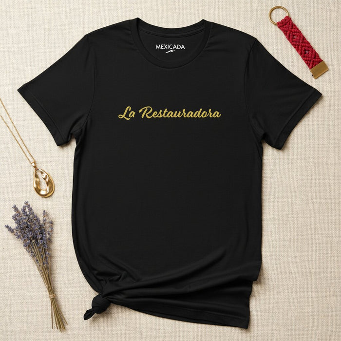 La Maglietta da Uomo e Donna Restauradora | Il Restauratore, Empowerment, Rivoluzione, Giustizia, Forza | L5