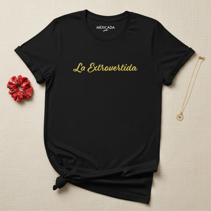 La T-shirt Estroversa Uomo e Donna | L'Estroversa, Energia Audace, Fiducia, Divertimento, Risate Sonore | L5
