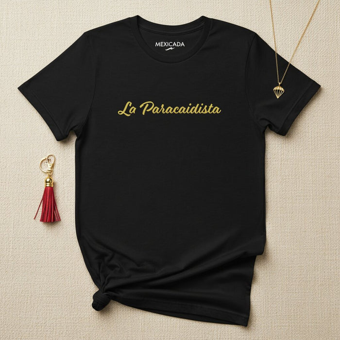 La T-shirt da uomo e donna Paracaidista | Il Paracadutista, Sky Diver, Coraggio, Intrepido, Spirito Coraggioso | L5