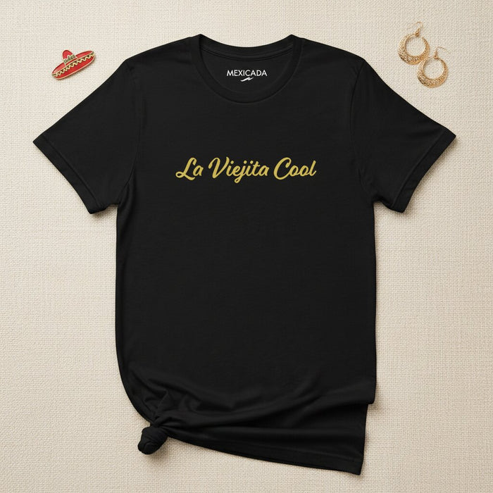 La Maglietta di La Viejita Cool per Uomo e Donna | La Vecchia Signora Cool, Umorismo, Orgoglio Latino, Regalo Divertente, Carattere | L5