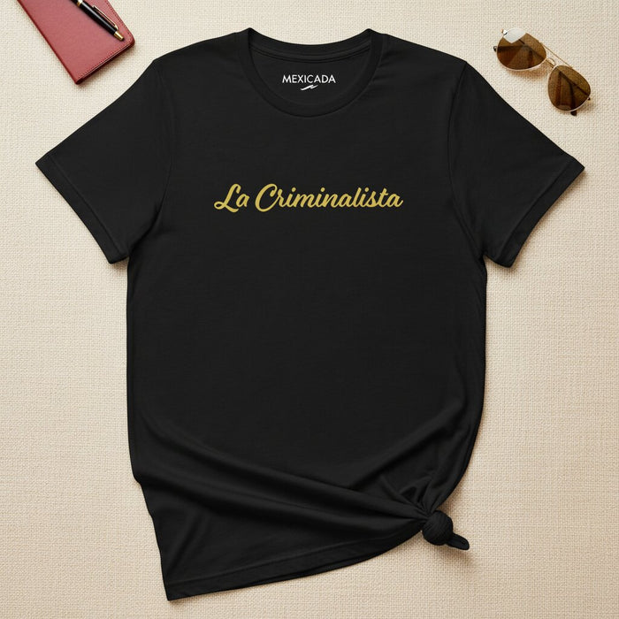 La Criminalista Men & Women's T-Shirt | The Criminal Profiler, Justice, Truth, Power, Intelligence | L5