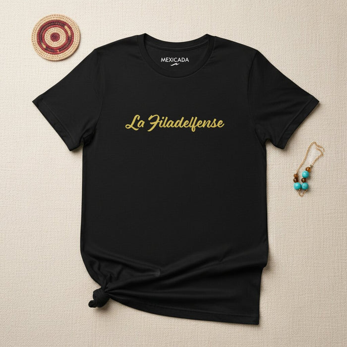 La Filadelfense Men & Women's T-Shirt | Proud Philly Roots, Identity, Community, Heritage | L5