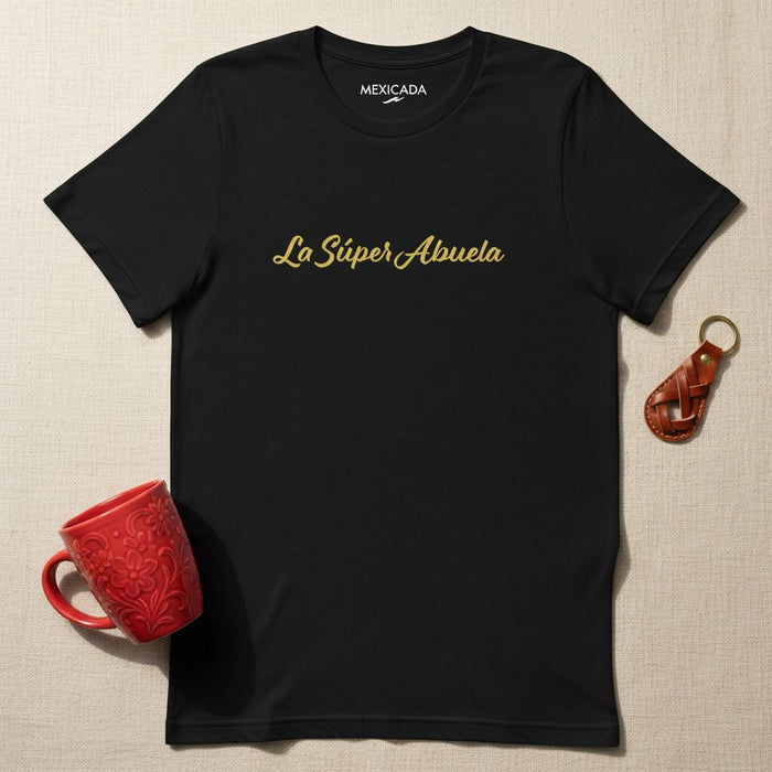 La T-Shirt Uomo e Donna della Super Nonna | Super Nonna, Eroe, Amore, Famiglia, Forza, Leggenda | L5
