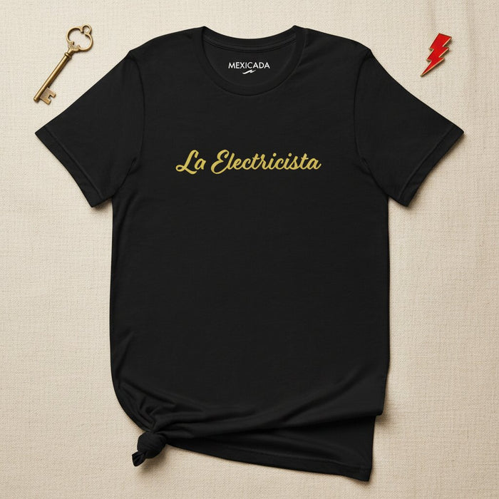 La T-Shirt da Uomo e Donna L'Elettricista | Potenza, Energia, Abilità, Fiducia | L5