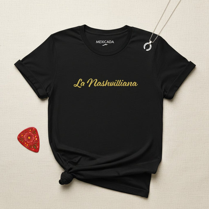 La T-shirt da uomo e donna Nashvilliana | Spirito, musica, radici, orgoglio, anima del Sud di Nashville | L5