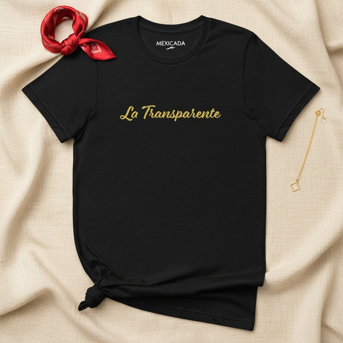 La T-Shirt Trasparente da Uomo e Donna | La Trasparente, Verità, Chiarezza, Potere, Identità | L5