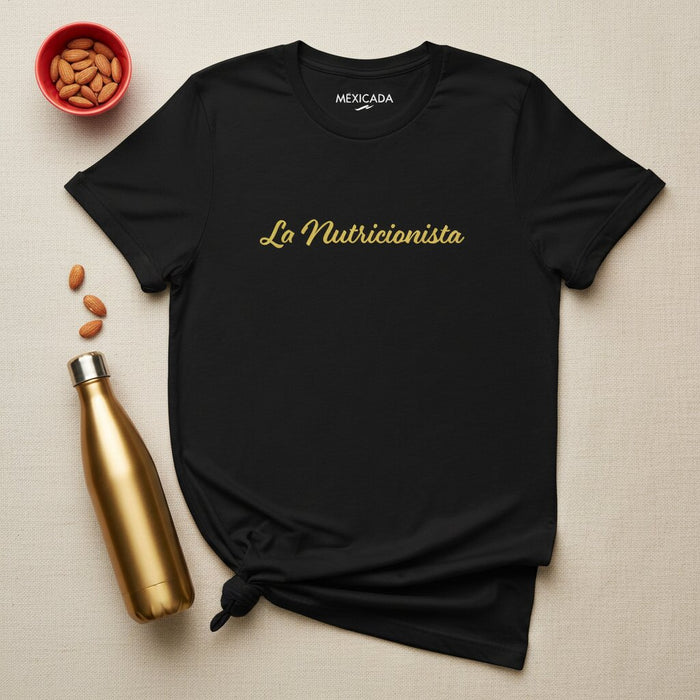 Maglietta La Nutricionista | Nutrizionista, Salute, Benessere, Forza, Equilibrio, Ispirazione | L5