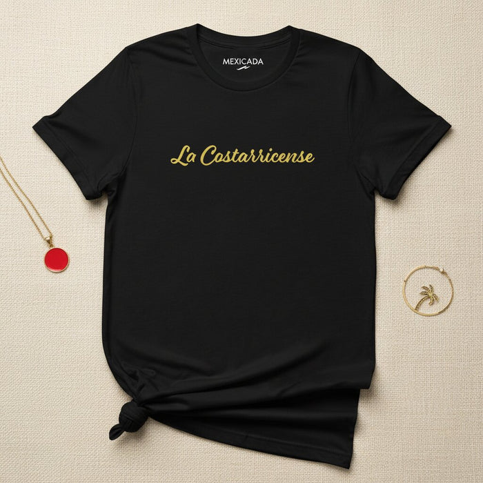 La Costarricense T-Shirt | Costa Rican Pride, Heritage, Identity, National Spirit, Pura Vida | L5
