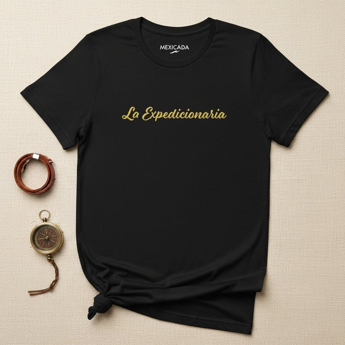 La T-Shirt da Uomo e Donna L'Esploratrice | L'Esploratore, Avventura, Viaggio, Coraggio, Pioniere | L5
