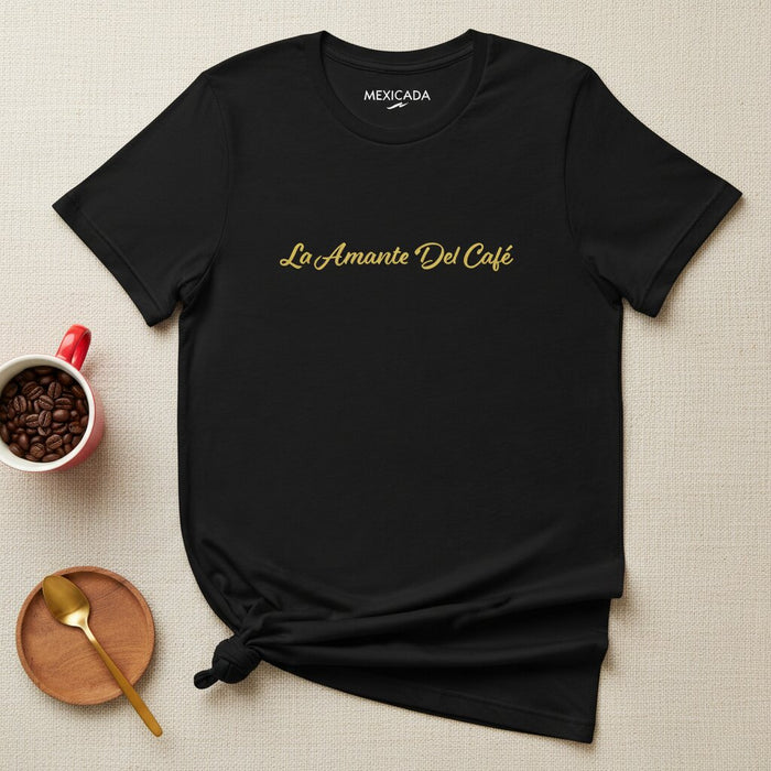 L'Amante del Caffè T-shirt da Uomo e Donna | Amante del Caffè, Dipendente dalla Caffeina, Rituale Mattutino, Passione | L5
