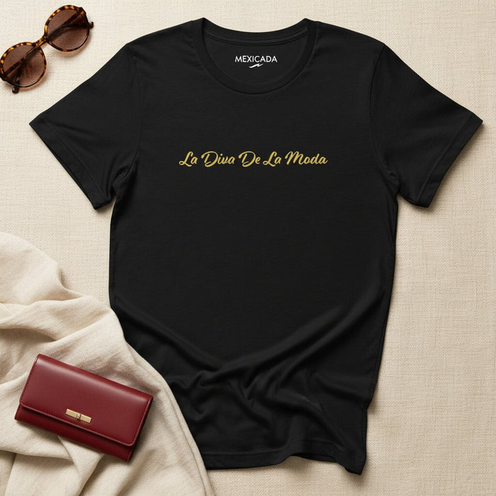 La T-Shirt Uomo e Donna La Diva De La Moda | Icona di Moda, Trendsetter, Glamour, Eleganza, Star di Stile | L5
