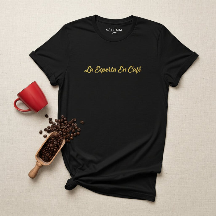 La T-shirt da uomo e donna L'Esperto di Caffè | Amante del Caffè, Barista, Esperto, Passione, Maestro di Tostatura | L5